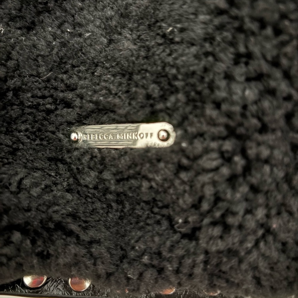 Rebecca Minkoff Black Shearling Shoulder or Crossbody bag - Picture 3 of 8